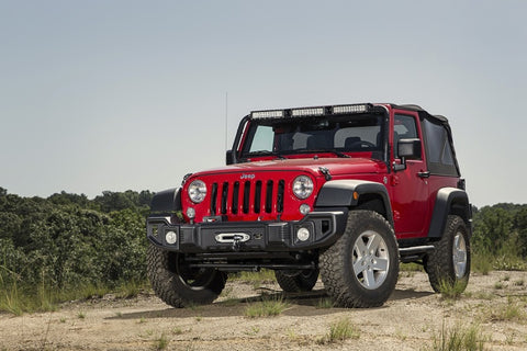 Rugged Ridge Spartacus Front Bumper Black 07-18 Jeep Wrangler - 11544.01