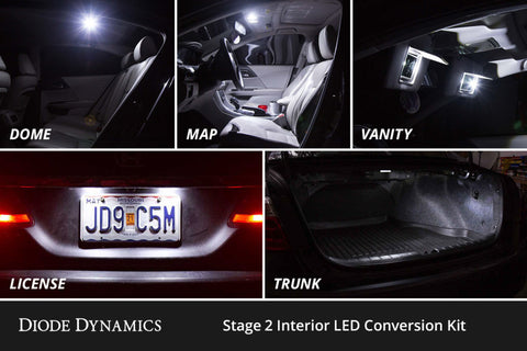 Diode Dynamics 16-22 Toyota Prius Interior LED Kit Cool White Stage 1 - DD0583
