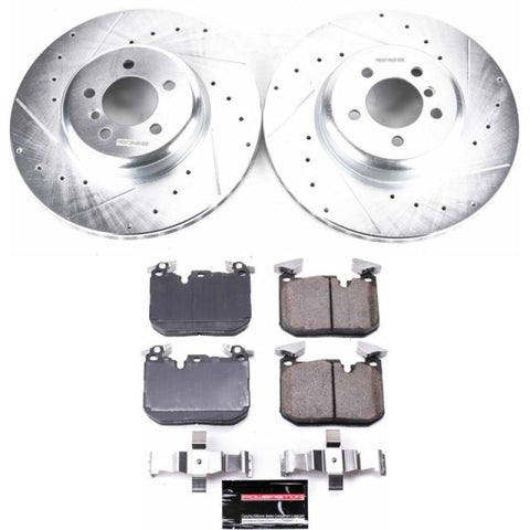 Power Stop 12-15 BMW 335i Front Z23 Evolution Sport Brake Kit - K7435