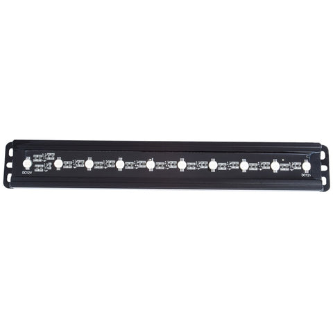 ANZO Universal 12in Slimline LED Light Bar (Red) - 861152