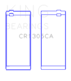 King Dodge Cummins 4BTA/4BTAA/6BT/6BTA (Size STD) Rod Bearing Set - CR1305CA