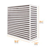 Mishimoto Universal Air-to-Air Intercooler Core - 10.5in / 10.4in / 3.5in - MMUIC-21