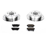 Power Stop 07-10 Hyundai Elantra Rear Z23 Evolution Sport Brake Kit - K5210