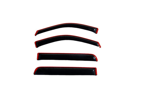 AVS 13-18 Buick Encore Ventvisor In-Channel Front & Rear Window Deflectors 4pc - Smoke - 194446