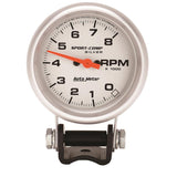 Autometer Ultra-Lite 2-5/8in Pedestal Tachometer 0-8000 RPM Gauge - 3707