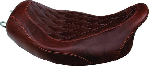 Mustang 97-07 Harley Rd King,06-07 Str Glide,00-05 Eagle Tripper Solo Seat - Brown - 76722