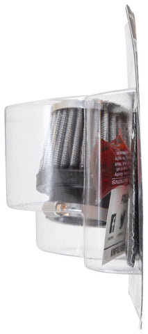 K&N Universal Chrome Filter 1 3/8 inch FLG / 2 1/2 inch Base / 2 inch Top / 2 1/4 inch Height - RC-0790