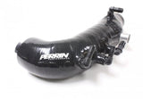 PERRIN 08-14 Subaru WRX / 04-13 Forester XT / 05-09 LGT/OBXT Turbo Inlet Hose - Black - PSP-INT-421BK