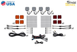 Diode Dynamics Single-Color Rock Light Installer Kit (12-pack) - DD7746