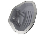 aFe Power Cover Diff Rear Machined w/ 75W-90 Gear Oil Ford Diesel Trucks 86-11 V8-6.4/6.7L (td) - 46-70032-WL