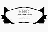 EBC 13+ Lexus ES300h 2.5 Hybrid Greenstuff Front Brake Pads - DP21790