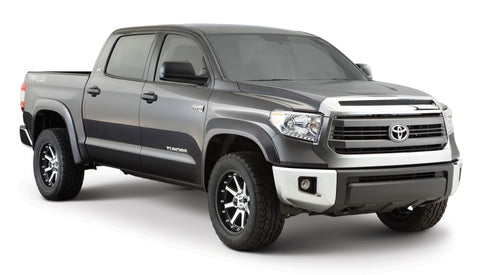 Bushwacker 14-18 Toyota Tundra Fleetside Extend-A-Fender Style Flares 4pc - Black - 30919-02