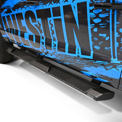Westin 15-25 Ford F-150 SuperCrew / 17-25 F-250/350 CC AT6 Running Boards - Black - 24-63945