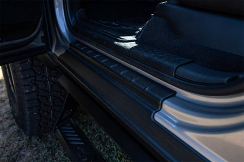 Bushwacker 2021 Ford Bronco 4-Door Armor Rocker Panel - Black - 14117
