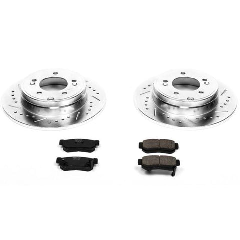 Power Stop 06-08 Hyundai Sonata Rear Z23 Evolution Sport Brake Kit - K5211