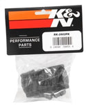K&N Air Filter Wrap Black Oval for Harley Davidson 91-97 Sportster/Glide/Softail/Fat Boy/Low Rider - RK-3902PK