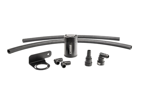 Corsa 2015-2025 Ford F-150 5.0L V8 (Auto) Aluminum Oil Catch Can w/Mounting Bracket - CC0009
