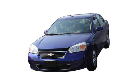 AVS 04-08 Chevy Malibu Aeroskin Low Profile Acrylic Hood Shield - Smoke - 320017