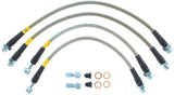 StopTech 07-08 Cadillac Escalade Stainless Steel Rear Brake Lines - 950.66502