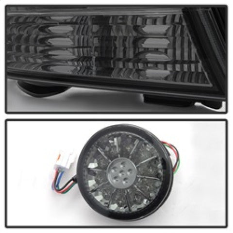 Spyder 01-03 Lexus IS300 LED Tail Lights w/Inner Trunk Lights - Smoke (ALT-YD-LIS300-LED-SET-SM) - 5085054