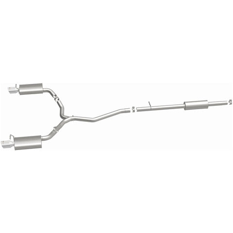 MagnaFlow 11-13 Ford Explorer V6 3.5L SS Catback Exhaust Dual Split Rear Exit w/ 3.5in SS Tips - 15467