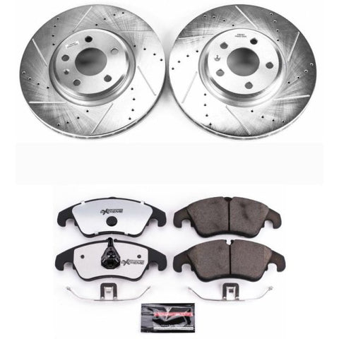 Power Stop 09-11 Audi A4 Front Z26 Street Warrior Brake Kit - K5752-26