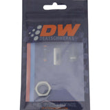 DeatschWerks 6AN Bulkhead Nut Smaller OD - Anodized DW Titanium - 6-02-0729