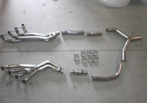 Stainless Works Chevy Camaro/Firebird 2001-2002 Headers Catted Y-Pipe - CA0102CAT