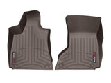 WeatherTech 2016+ Maserati Quattroporte Front FloorLiner - Cocoa (2 Grommet Style) - 478821