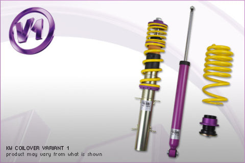 KW Coilover Kit V1 VW Eos (1F); all models all engines FWD w/ DCC - 10280108
