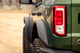 DV8 Offroad 21-23 Ford Bronco Tube Fender Flares - FDBR-01