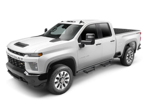 N-Fab Predator Pro 19-20 Chevy/GMC 1500 Crew Cab - Cab Length - Tex. Black - PRC1980CC-TX