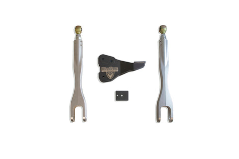 MaxTrac 17-19 Ford F-250/350 4WD Dually 4in & 6in Lift Kit - Front Driver 4-Link Arms/Brackets - 943300-3