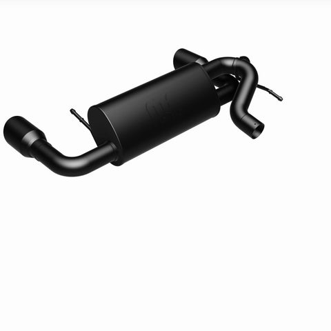 MagnaFlow 2021 Ford Bronco 2.3L I-4 Axle-Back Exhaust w/ Dual Split Rear Style Exit- Black Tips - 19555