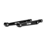 BLOX Racing V2 Billet Rear Lower Control Arms Poly Bushings 96-00 Honda Civic - Black - BXSS-21204-BK-V2