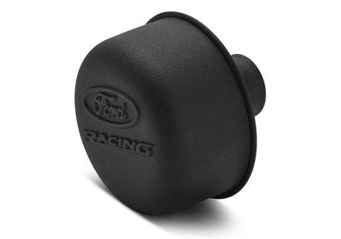 Ford Racing Black Crinkle Finish Breather Cap w/ Ford Racing Logo - Twist Type - 302-216