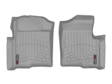 WeatherTech 09-14 Ford F-150 Front FloorLiner - Grey (Fits Vehicles w/ Dual Floor Posts) - 466111