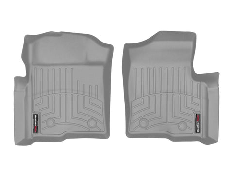 WeatherTech 09-14 Ford F-150 Front FloorLiner - Grey (Fits Vehicles w/ Dual Floor Posts) - 466111