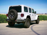 Borla 18-19 Jeep Wrangler JL/JLU 2.0L 4Cyl 2DR/4DR Touring Axle Back Exhaust w/ 3.5in Tips - Black - 11962CB