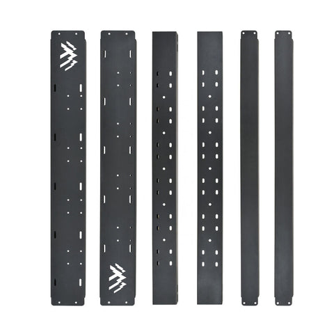 Westin Overland Cargo Rails 45in - Textured Black - 51-30005