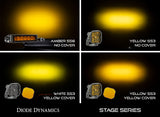 Diode Dynamics SS3 LED Pod Cover Round - Yellow - DD6268
