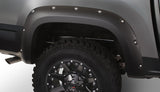 Bushwacker 15-18 GMC Canyon (Excl. ZR2) Fleetside Pocket Style Flares 2pc 74.0in Bed - Black - 40140-02