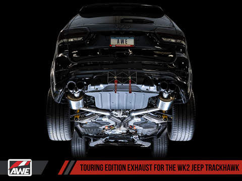 AWE Tuning 2020 Jeep Grand Cherokee SRT/Trackhawk Touring Edition Exhaust - Use w/Stock Tips - 3015-31017