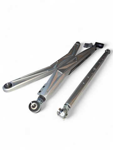 Elektric Offroad 2024+ Can Am Maverick R Volt Billet Radius Rods Anodized Clear - AMFBM0001-C
