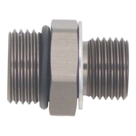DeatschWerks 8AN ORB Male To 16 X 1.5 Metric Male (Incl O-Ring and Crush Washer) - 6-02-0610