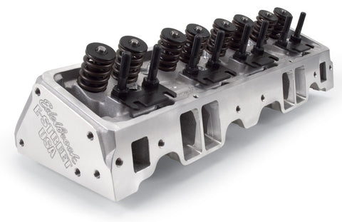 Edelbrock Cylinder Head E-Street SB Chevrolet 64cc (Complete Pair) - 5089