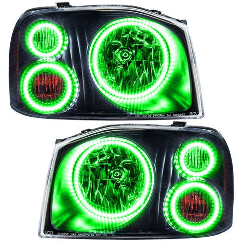 Oracle 01-04 Nissan Frontier SMD HL - Triple Halo - ColorSHIFT w/o Controller - 8905-334