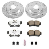 Power Stop 94-99 Ford Mustang Rear Z26 Street Warrior Brake Kit - K1306-26