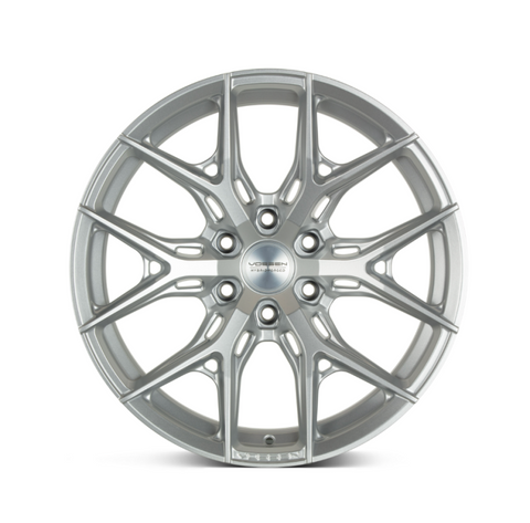 Vossen HF6-4 20x9.5 / 6x135 / ET15 / 87.1 - Silver Metallic Wheel - HF64-0F-T14-01