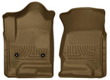 Husky Liners 14 Chevrolet Silverado 1500/GMC Sierra 1500 WeatherBeater Tan Front Floor Liners - 18233